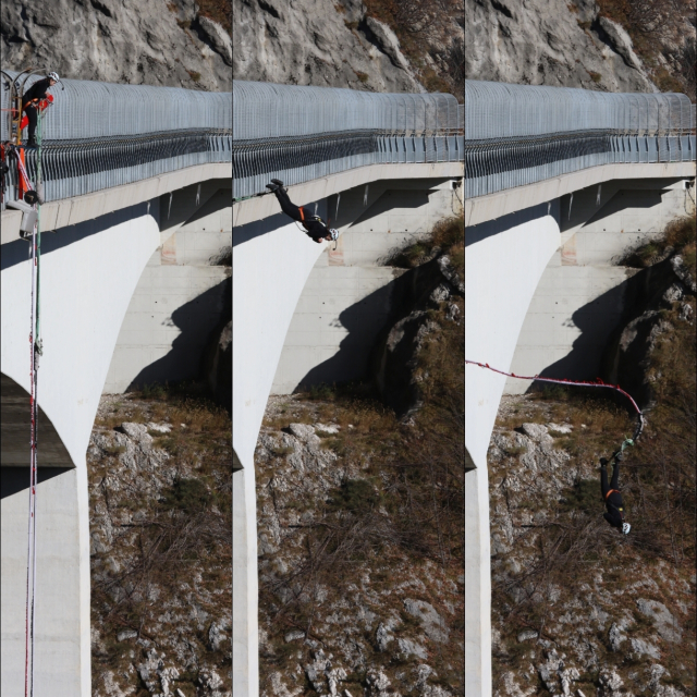 Review of Giorgia about Bungee jumping Ponte Valgadena with photos + video