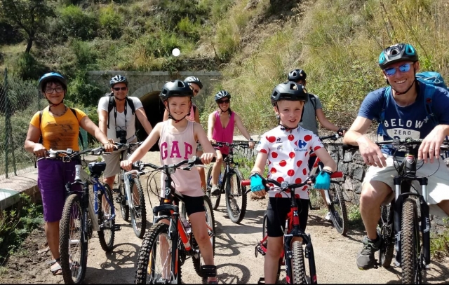 Excursão por bicicleta 