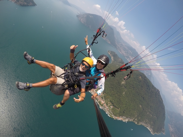 Opinione di OSVALDO su Volo extra parapendio Lago d'Iseo 1h