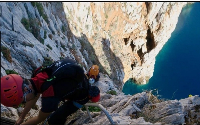  Klettersteig in Sardinien