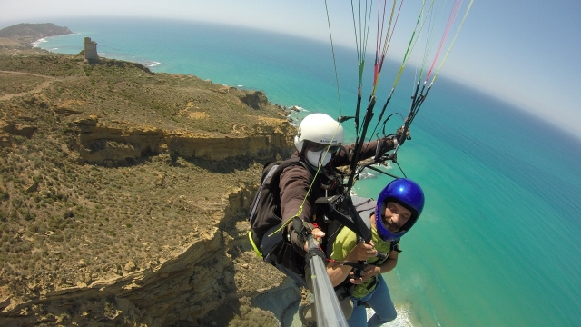 Parapendio in Sicilia