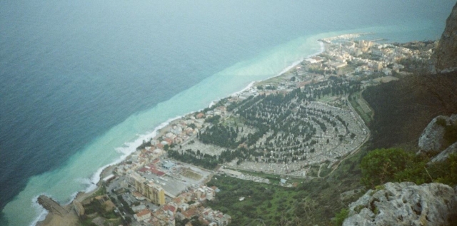 Costa siciliana dall'alto