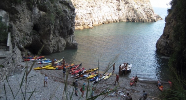 Tutti in kayak