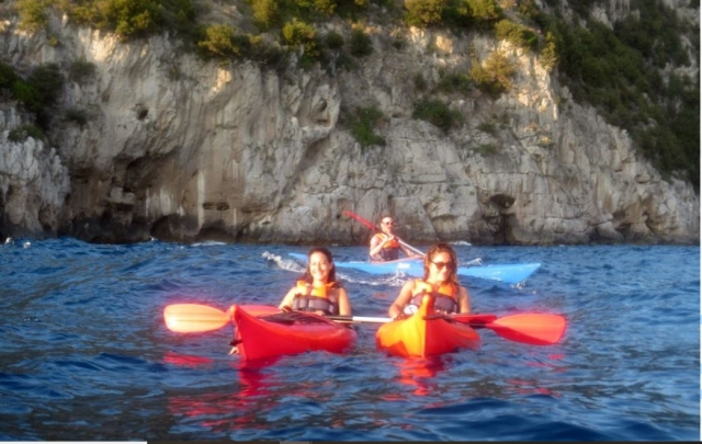 Kayak in compagnia