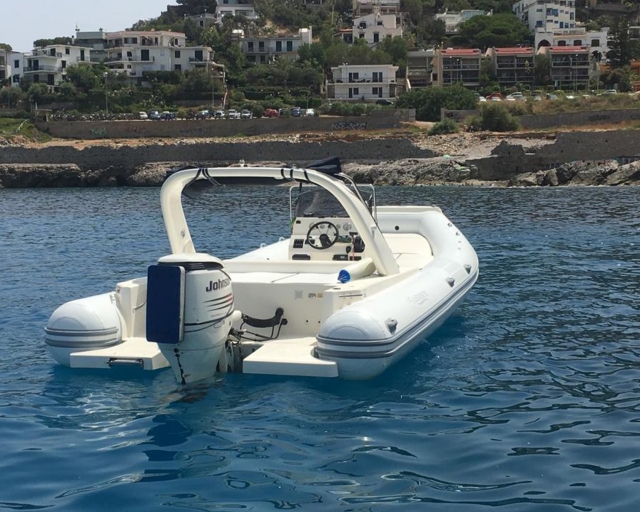  Moored dinghy 