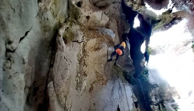  durante una salida de cañón 