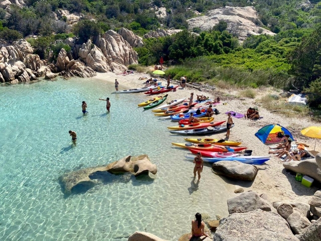  kayak en sardinia 