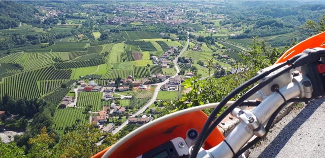  Quad biking on Monte Bernadia 