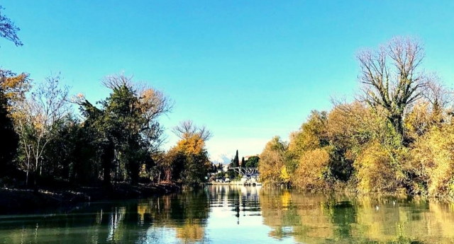  Abschnitt des Flusses Pescara 
