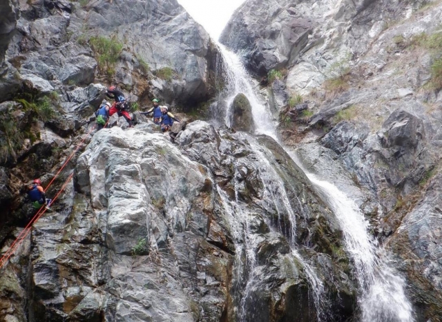 canyon in valle d'aosta