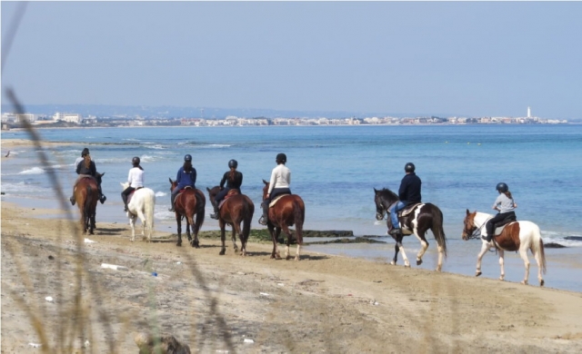 passeggiate a cavallo con pugliamare