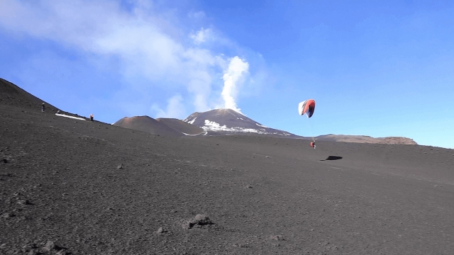  paragliding en etna 