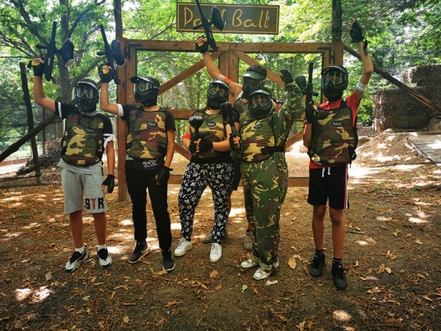  jogamos Paintball em Sear 