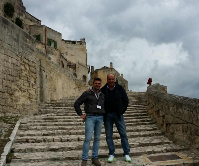  together with the guide of matera tour guide 