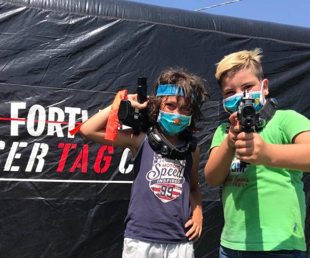 lasertag anche per bambini