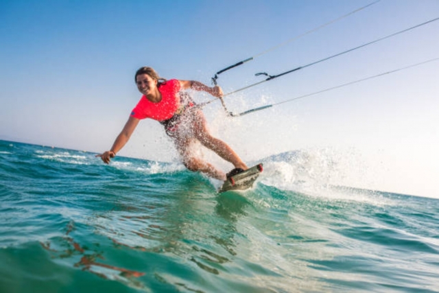  Kitesurfing en la compañía 