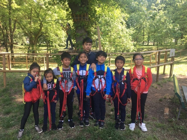 bimbi al parco avventura