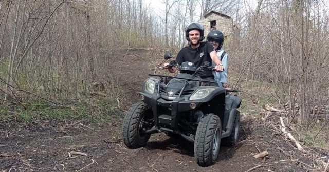  couple en quad 