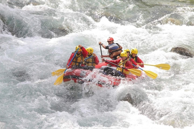  rafting sur la rivière