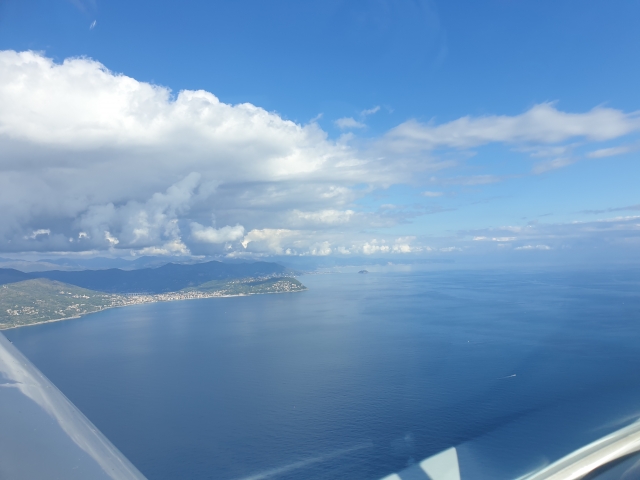 in mezzo alle nuvole