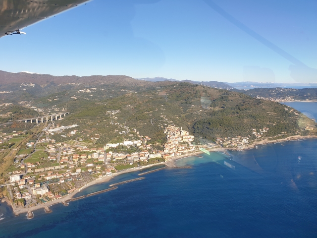 vista dall'aereo