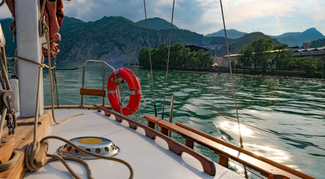  Navegando no Lago Iseo 