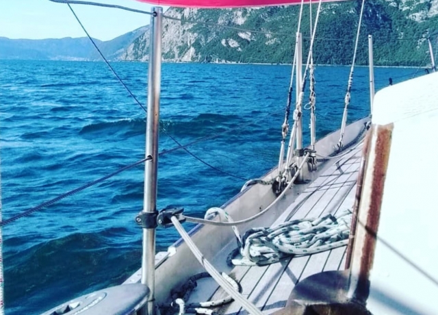 vista dalla barca