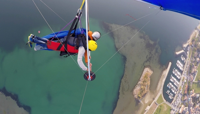  Volar en el lago 