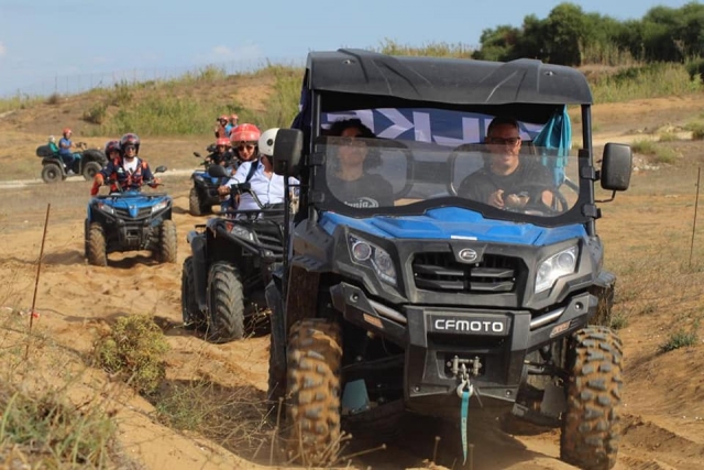 esperienza unica e irripetibile in quad 