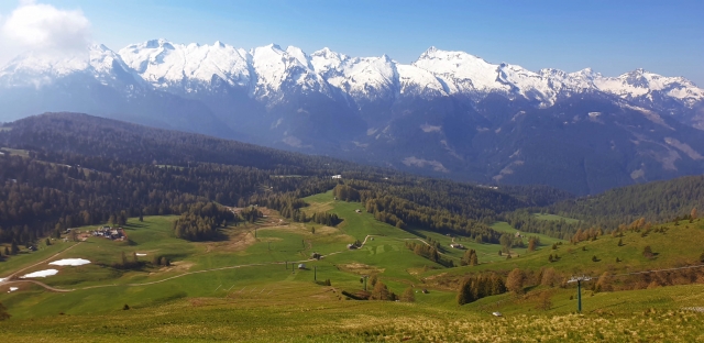  Val di Fassa 的景观 