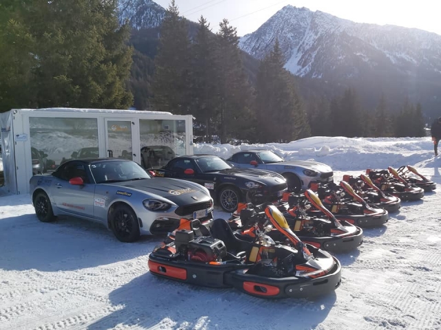 I kart e le macchine da corsa del nostro centro 
