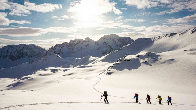  ski mountaineering excursion 