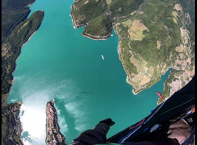  flight over Turano 