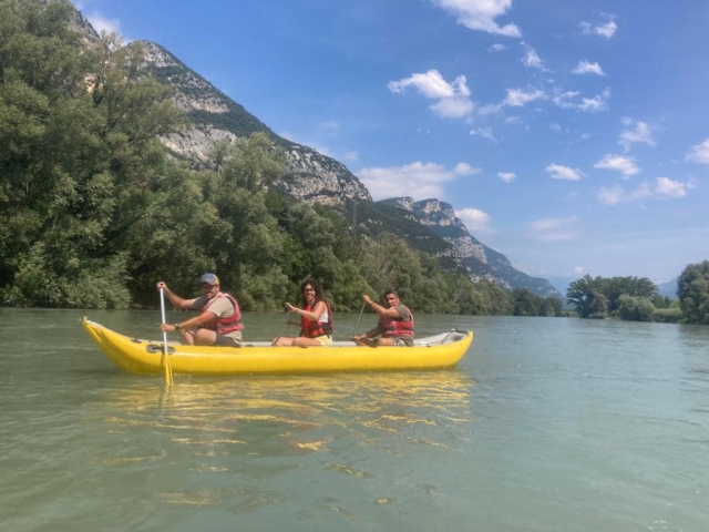  juntos en el kayak 