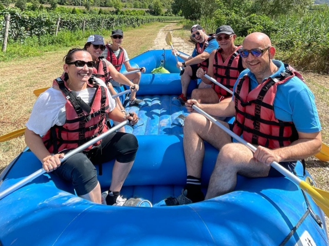  Amigos del rafting 