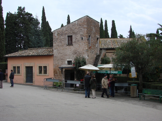 Ingresso delle catacombe