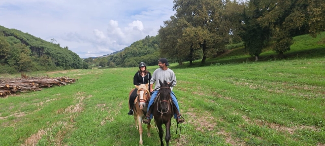 Caminhada de casal 