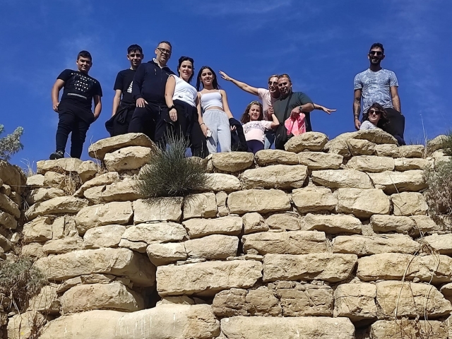  A group during the quad experience 