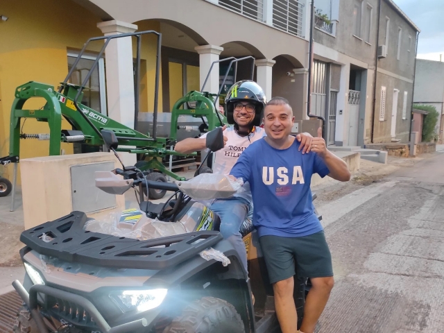  quad along the paths of Guasila 