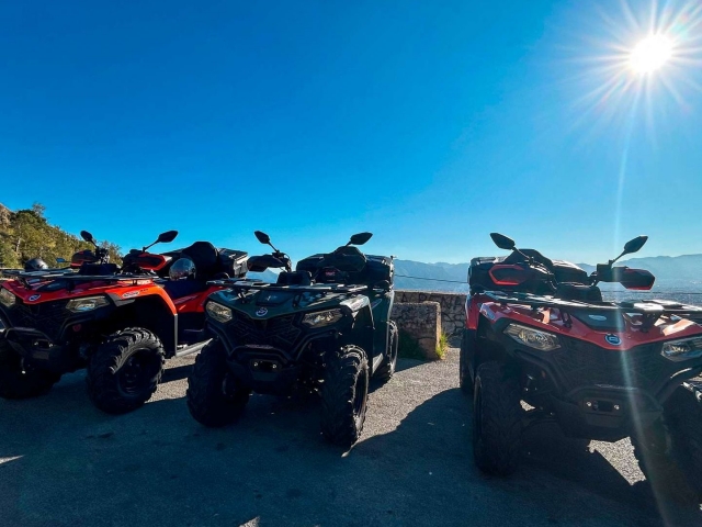 Live an adventure in quad in Palermo 
