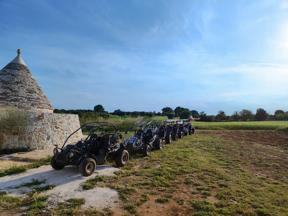  Pausenzeit zum Besuch der Trulli 