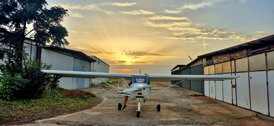 Hauptsitz des Aero Club i Templari 