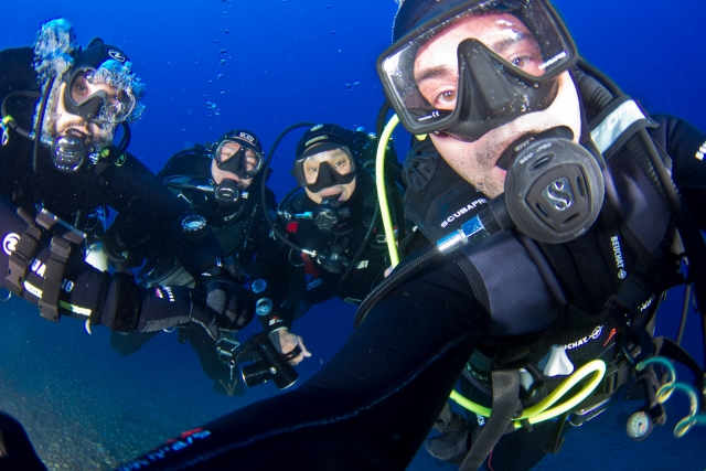  buceo en grupo 