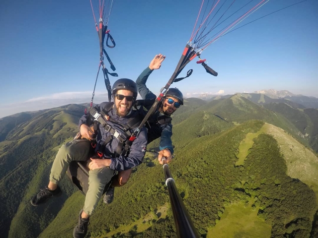  Imortalizando memórias no parapente