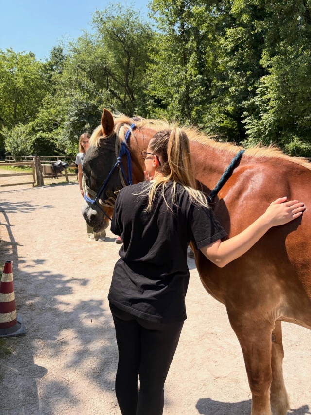  Estudante e cavalo 