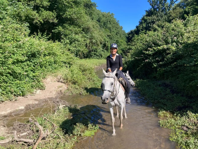 Passeggiata a cavallo nella valle del Sorbo