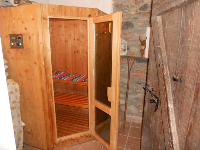  The B&B's wooden sauna
