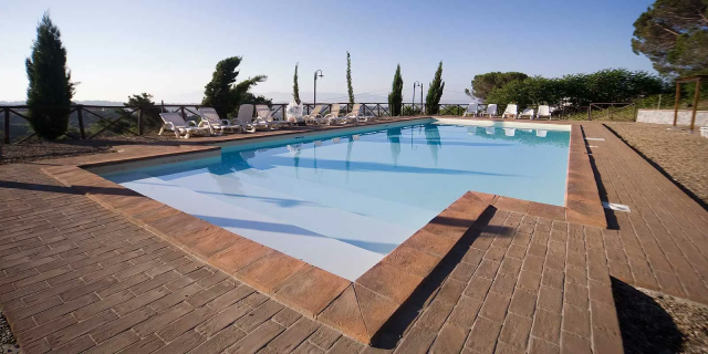 La piscina esterna
