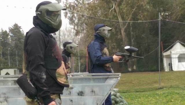 Paintball-Spieler 