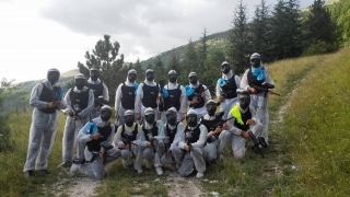 Paintball noleggio campo Bolognola